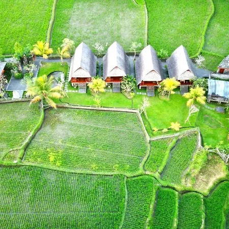 Pondok Gandalangu Ubud-Dikelilingi Hamparan Sawah