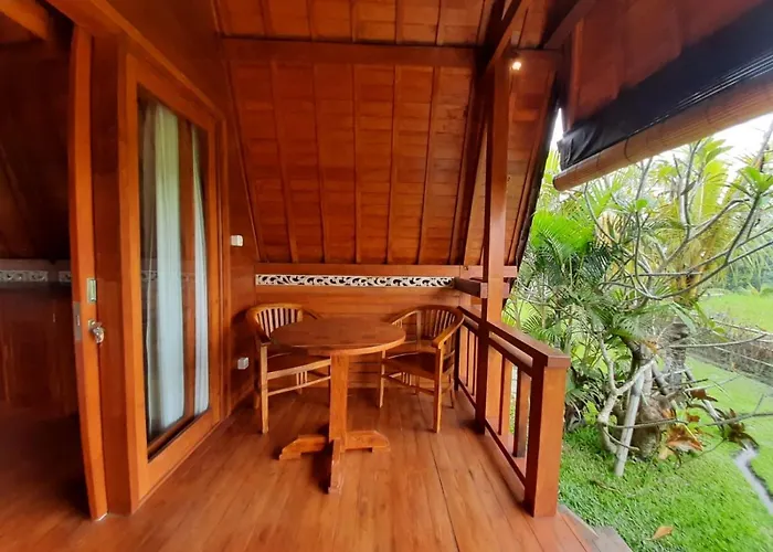 Lodge Gandalangu Ubud-dikelilingi Hamparan Sawah *